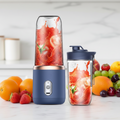 ARMPOWER UK Pro portable blender with a compact design, electric mini juicer machine for smoothies and blending on the go.