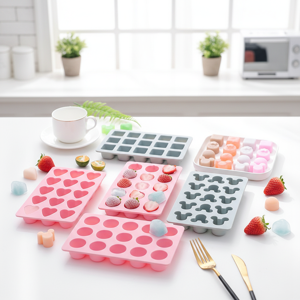 Strawberry & round shapes